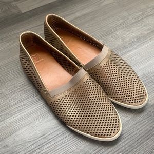 Frye Melanie Rose Gold Slip On Shoes